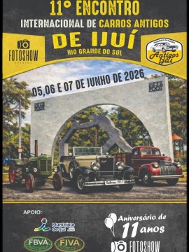 11º Encontro Internacional de Carros Antigos de Ijuí