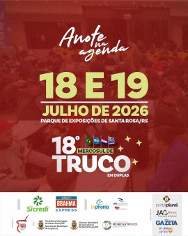 18º Mercosul de Truco em Duplas - Santa Rosa