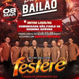 Parrilla e Bailão na Comunidade São Paulo da Esquina Gaúcha