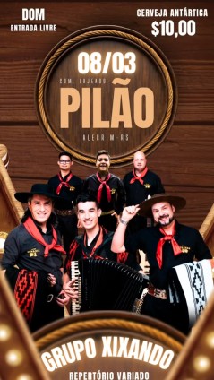 Pilão — Grupo Xixando em Alecrim