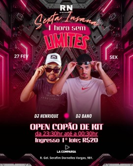 Sexta Insana – 1 Hora sem Limites (La Comparsa)