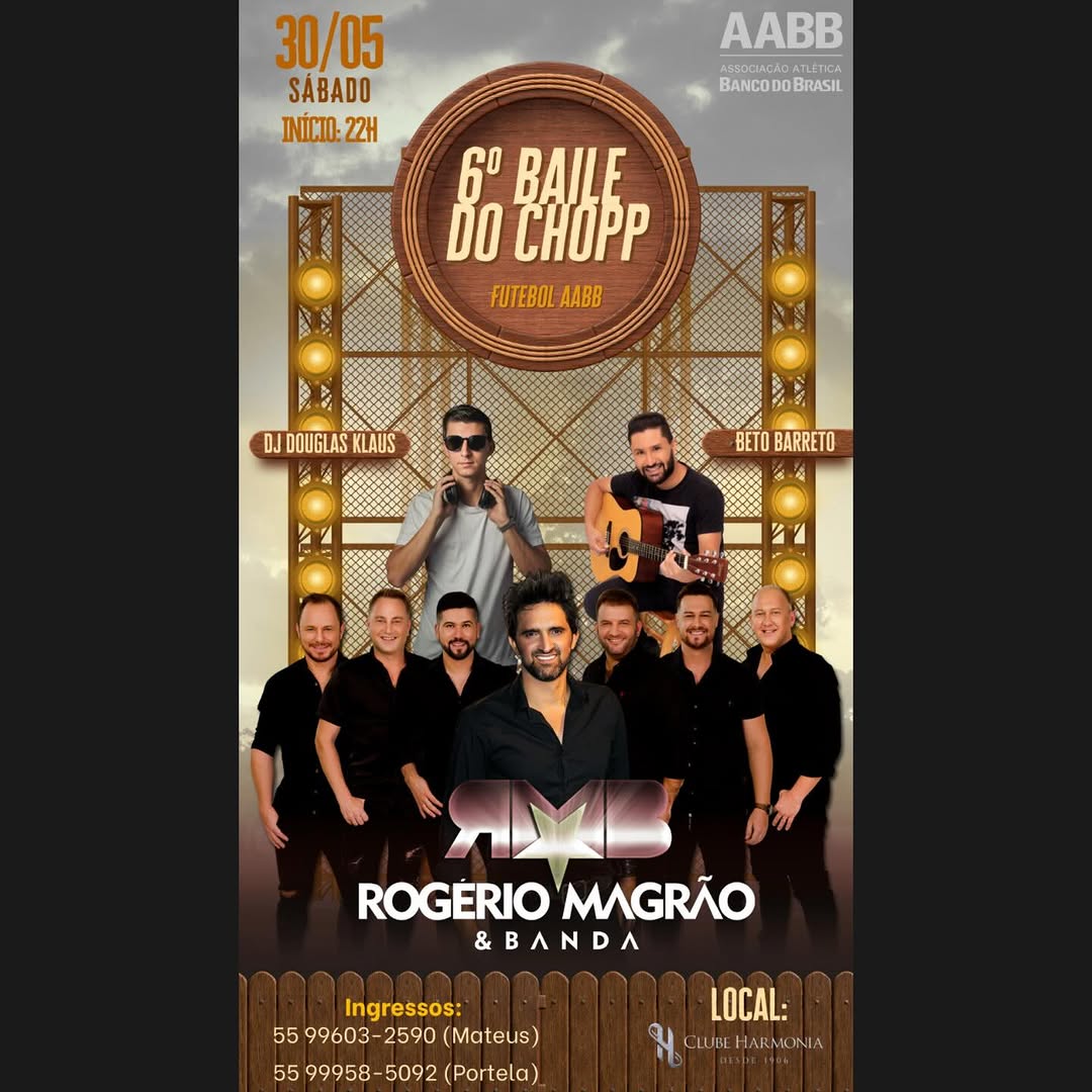 6º Baile do Chopp da AABB