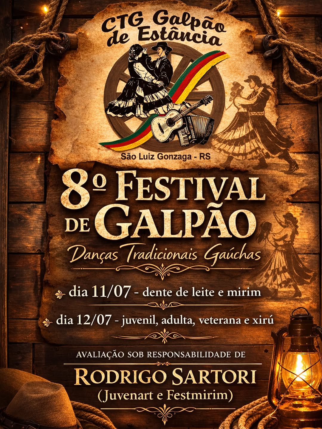 8º Festival de Galpão - Danças Tradicionais Gaúchas