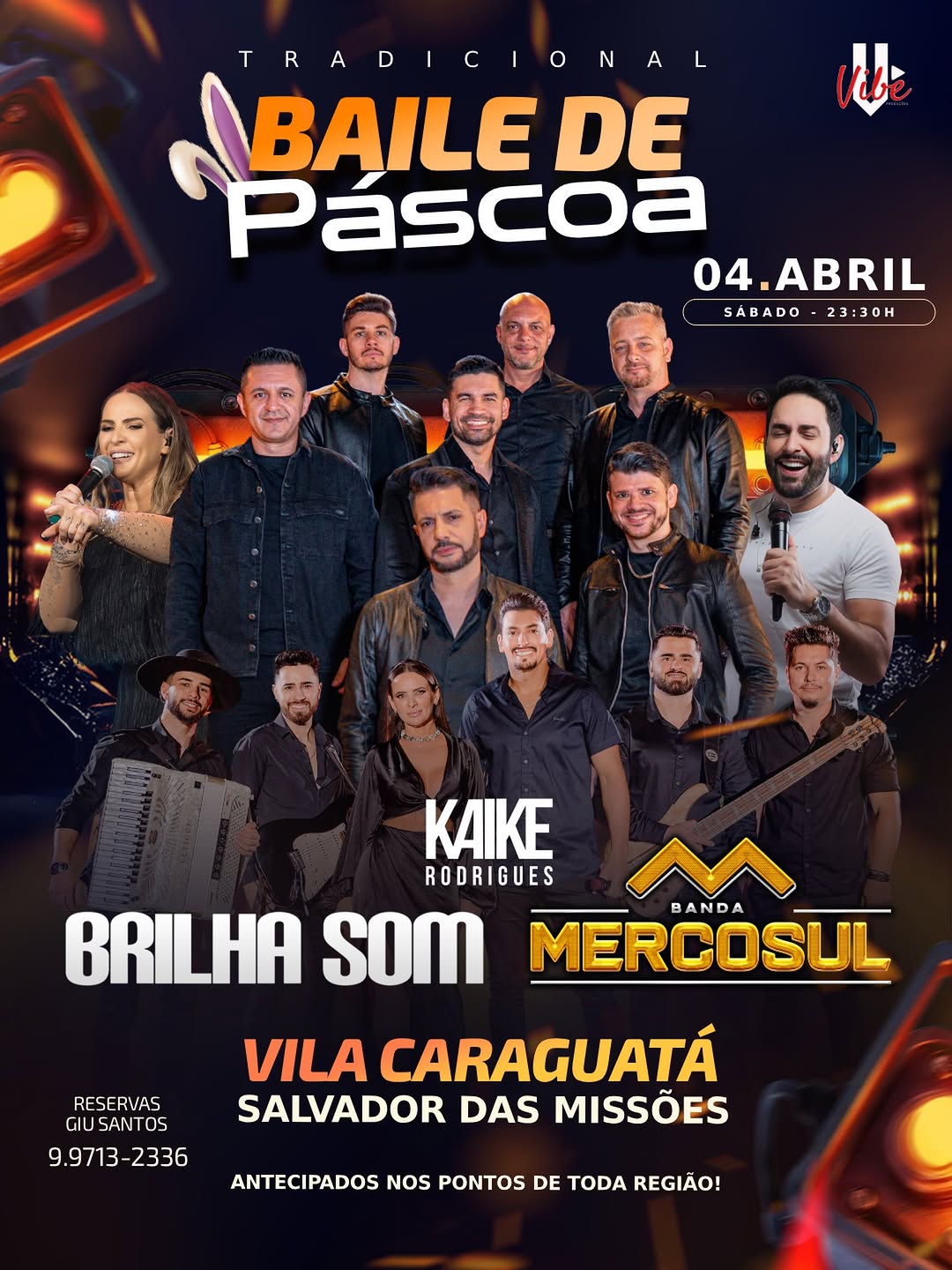 Tradicional Baile de Páscoa - Vila Caraguatá