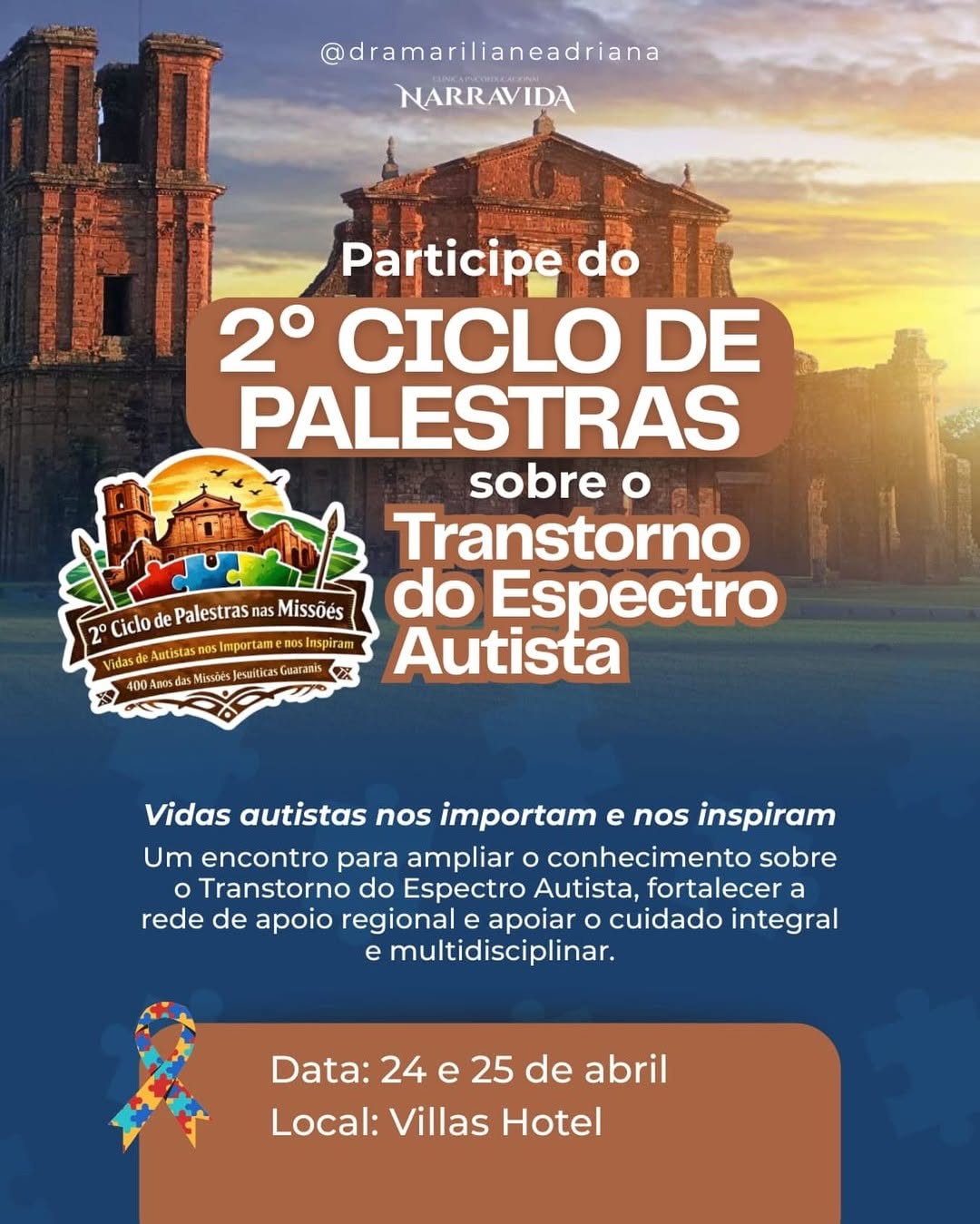 2º Ciclo de Palestras sobre o Transtorno do Espectro Autista