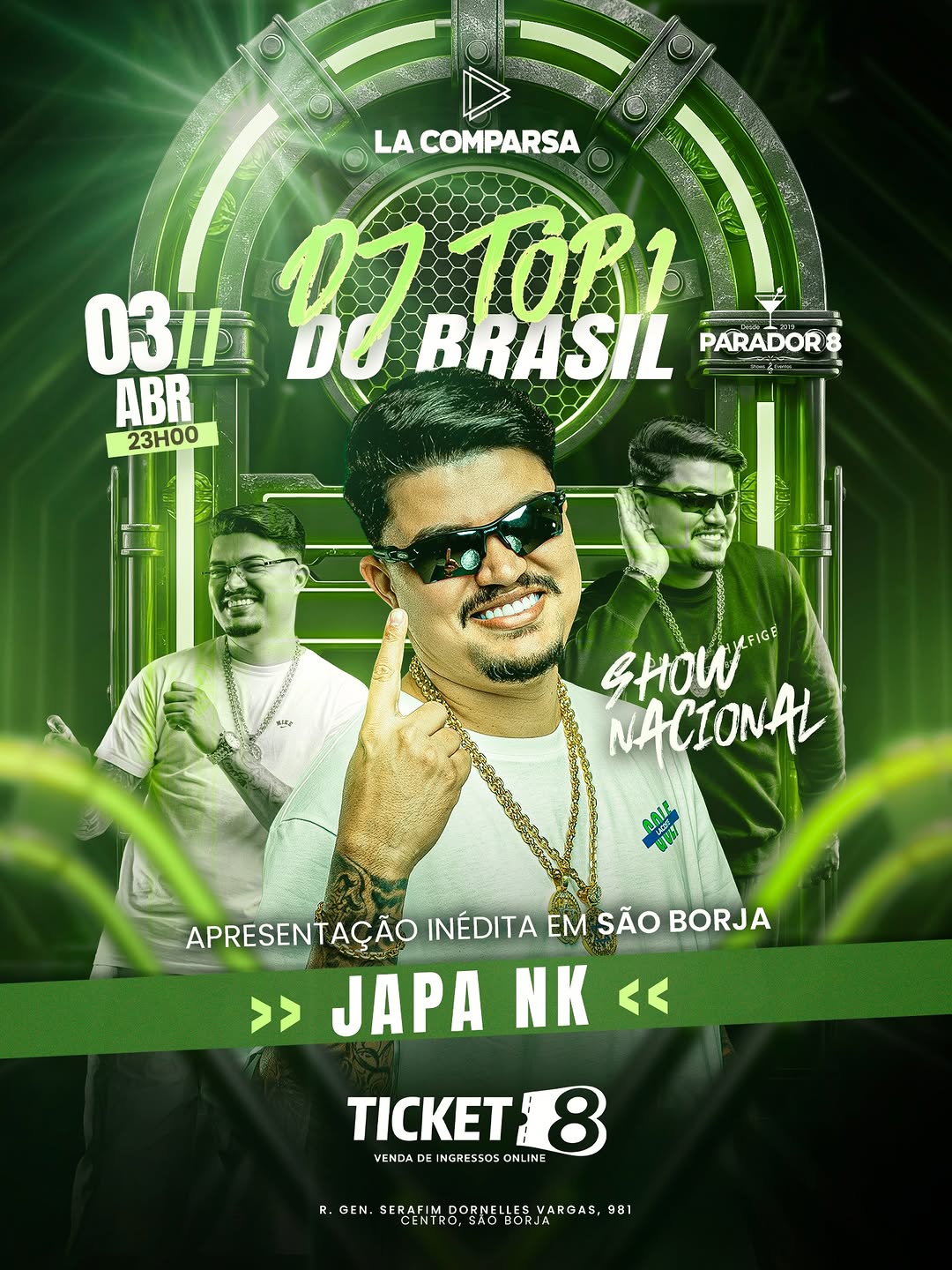 Japa NK - Show Nacional