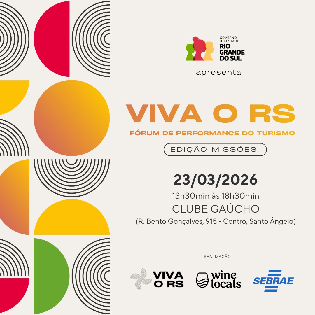 Viva o RS - Fórum de Performance do Turismo (Edição Missões)