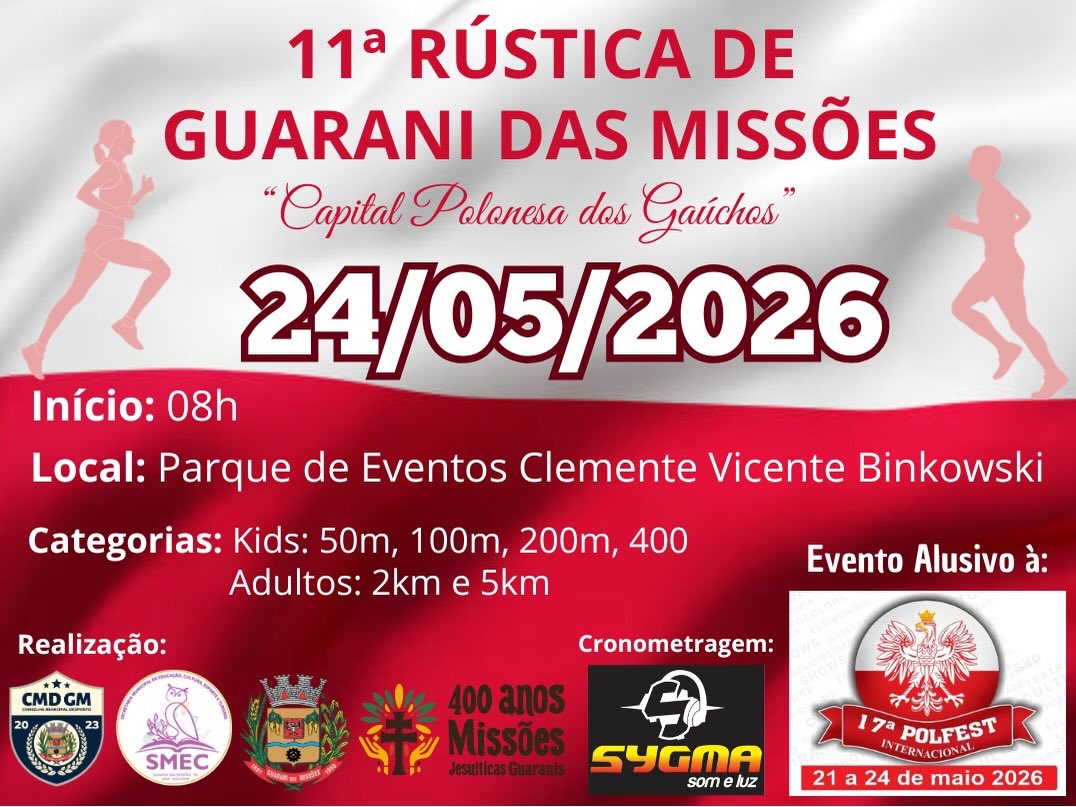 11ª Rústica de Guarani das Missões