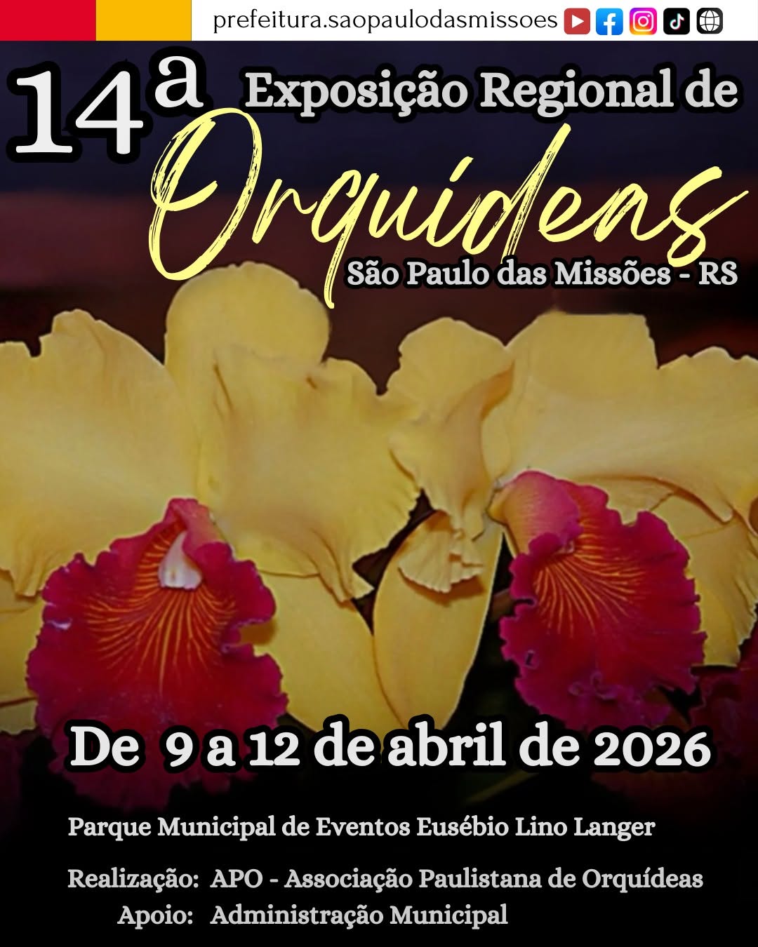 14ª Exposição Regional de Orquídeas