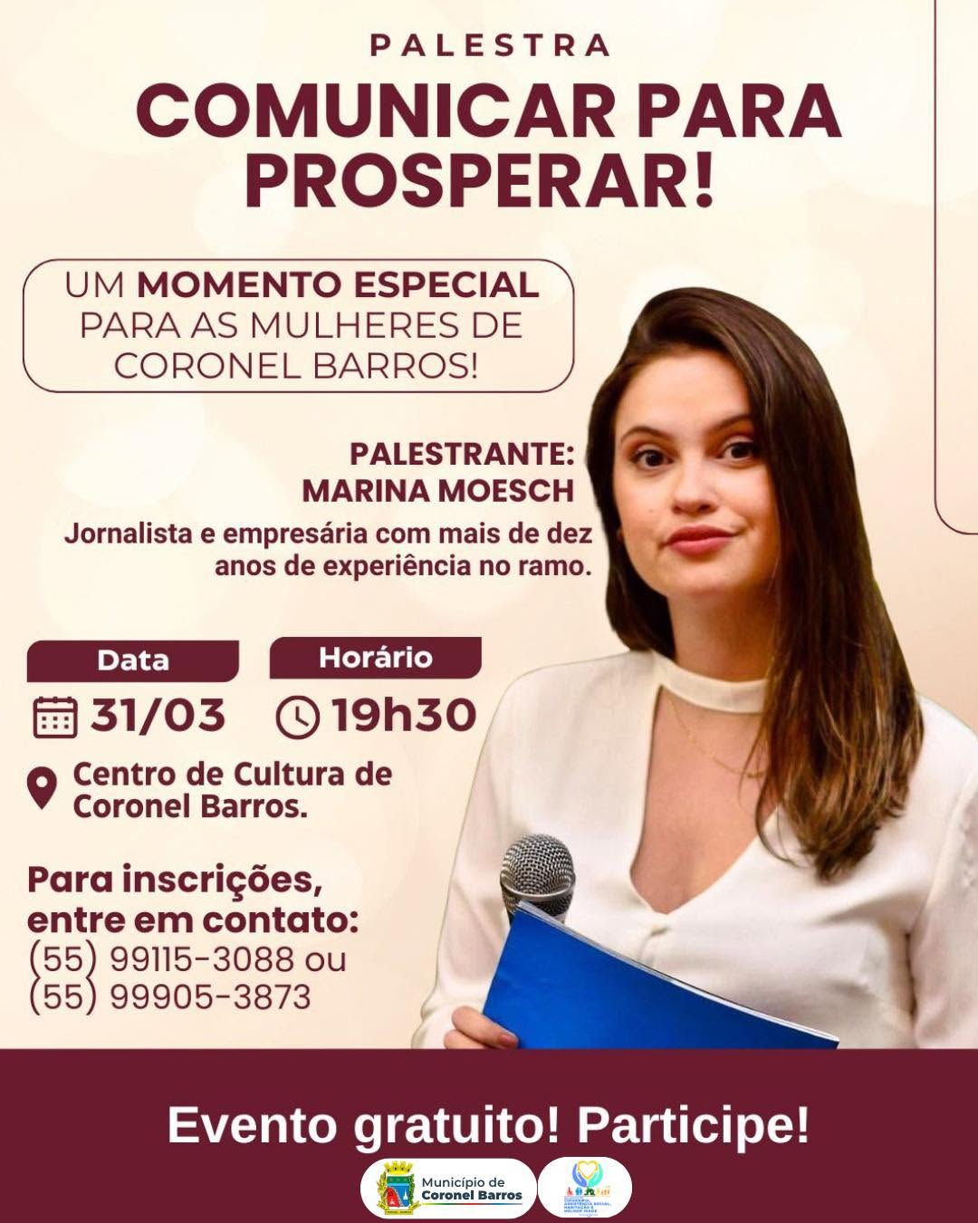 Palestra: Comunicar para Prosperar