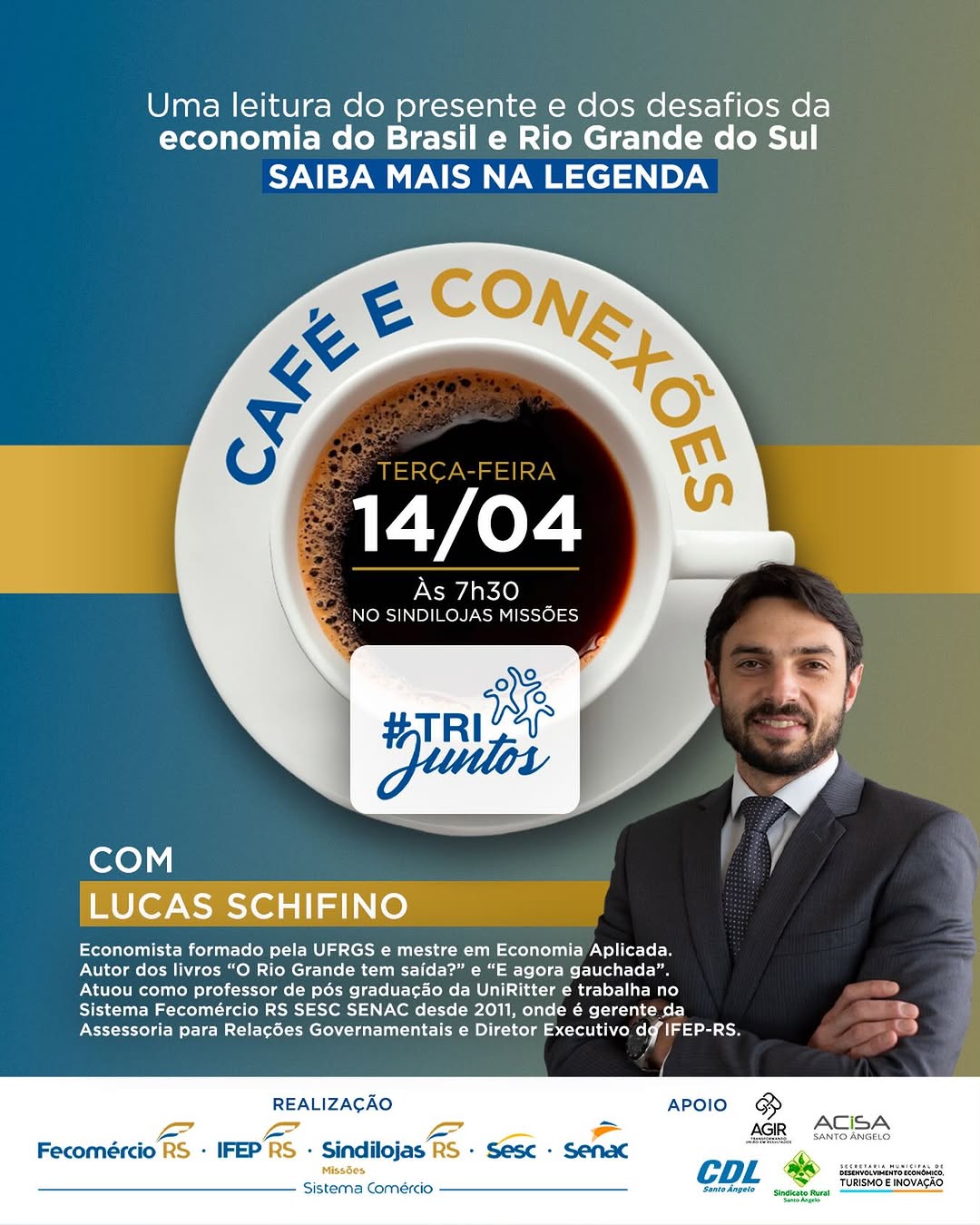 Café e Conexões com Lucas Schifino