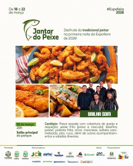 Jantar do Peixe - Expofeira 2026