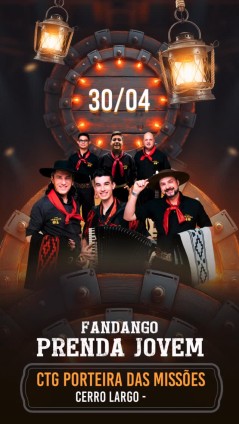 Fandango Prenda Jovem - Baile no CTG Porteira das Missões