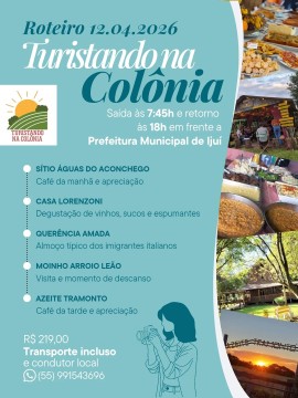 Turistando na Colônia