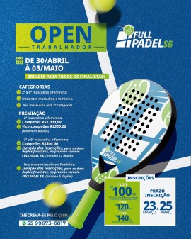 Open do Trabalhador - Full Padel SB