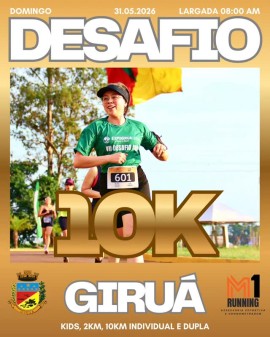 Desafio 10K Giruá - 4ª Etapa do Circuito Noroeste Missões 2026