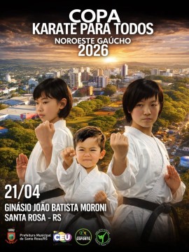 5ª Copa Karatê Para Todos - Noroeste Gaúcho 2026
