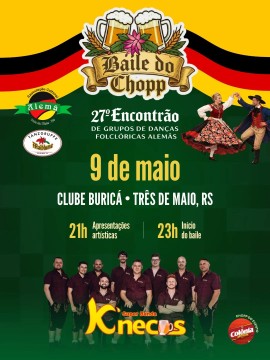 Baile do Chopp - 27º Encontrão de Grupos de Danças Folclóricas Alemãs