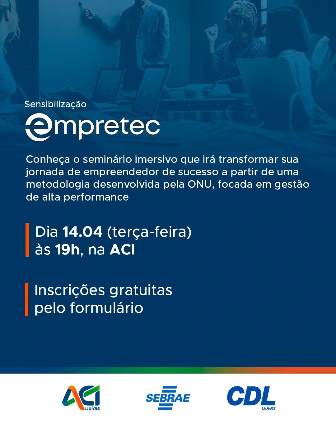 Empretec - Sensibilização (Ijuí)