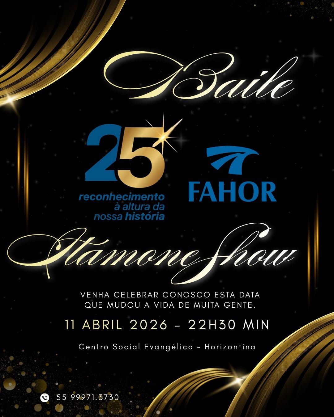 Baile Glamour Show - 25 anos FAHOR