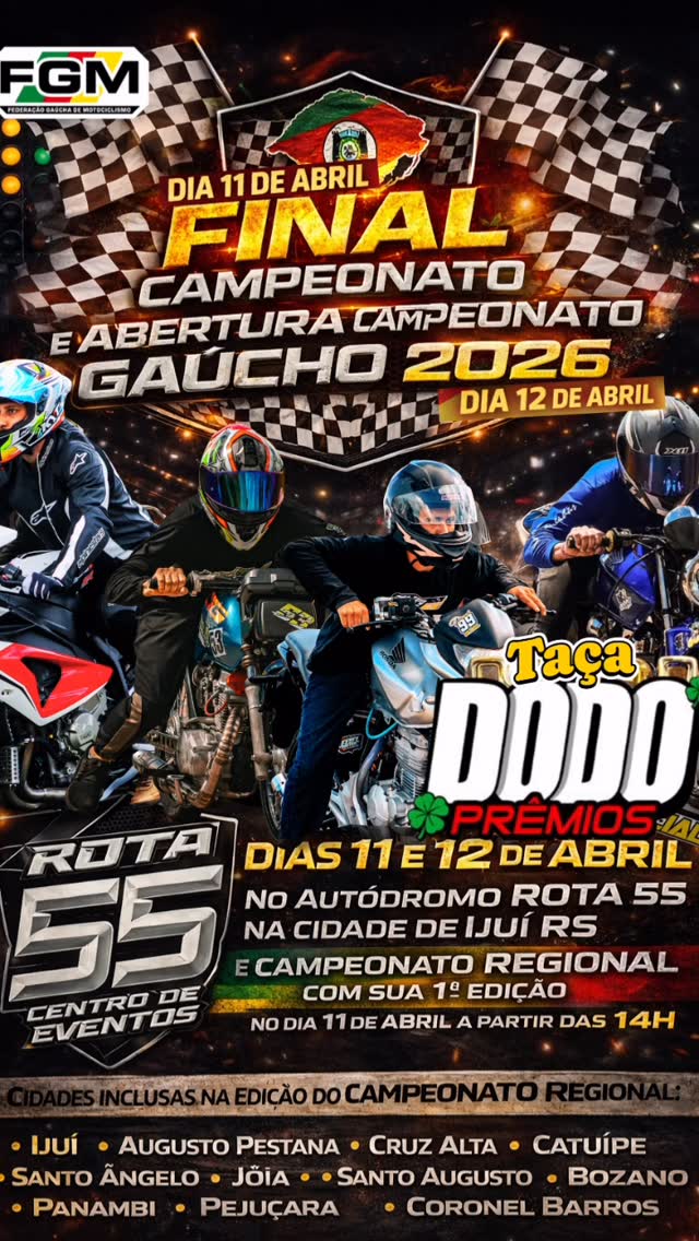 Final Campeonato Gaúcho de Arrancada 2025 e Abertura Gaúcho 2026 - Taça Dodo