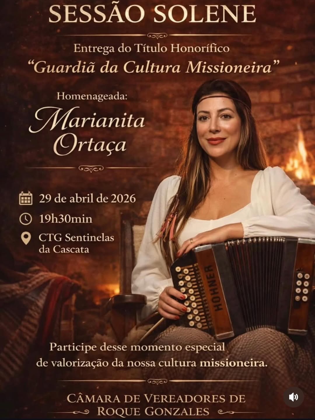 Sessão Solene - Entrega do Título Honorífico 