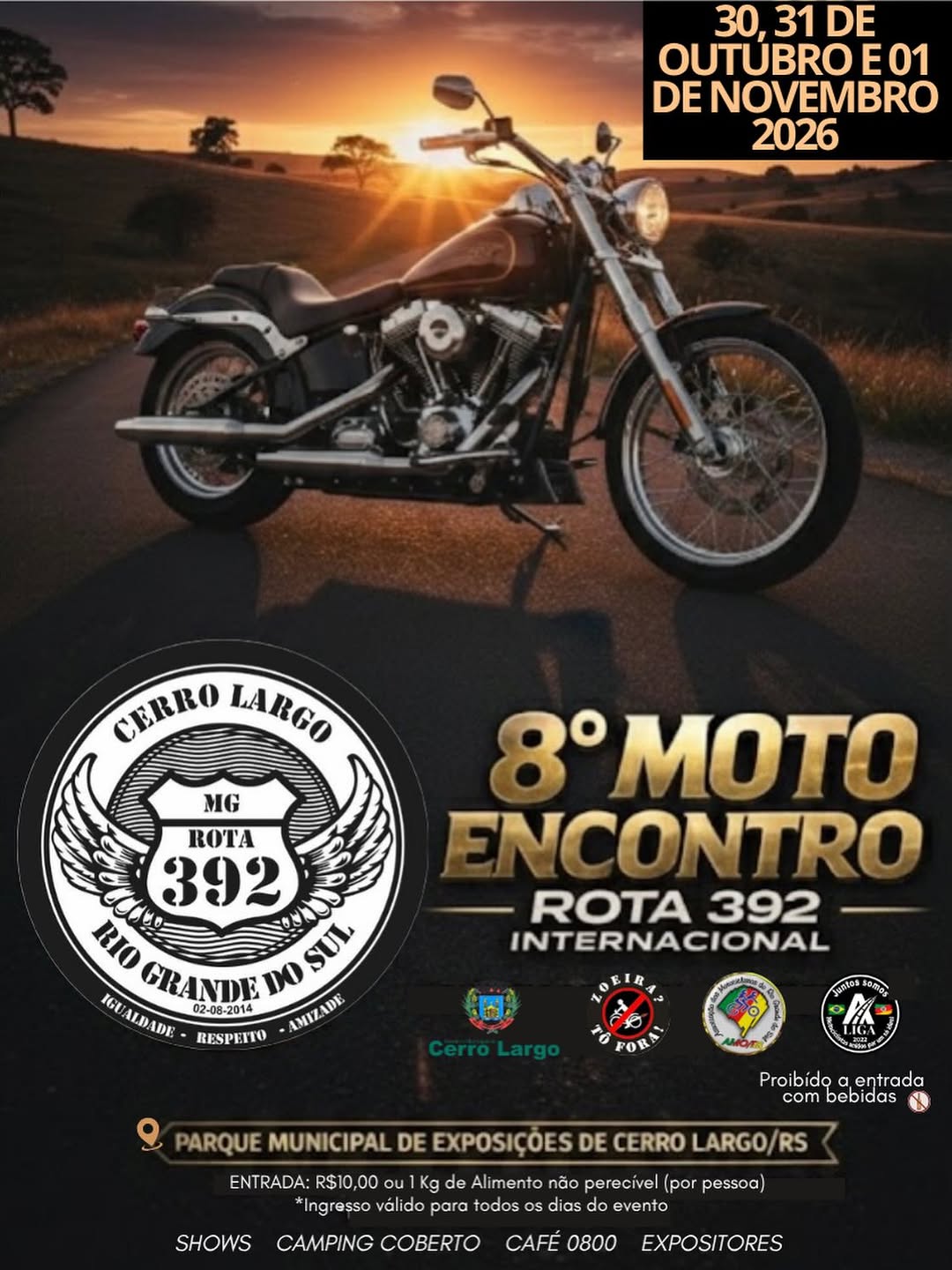 8º Moto Encontro Rota 392 Internacional
