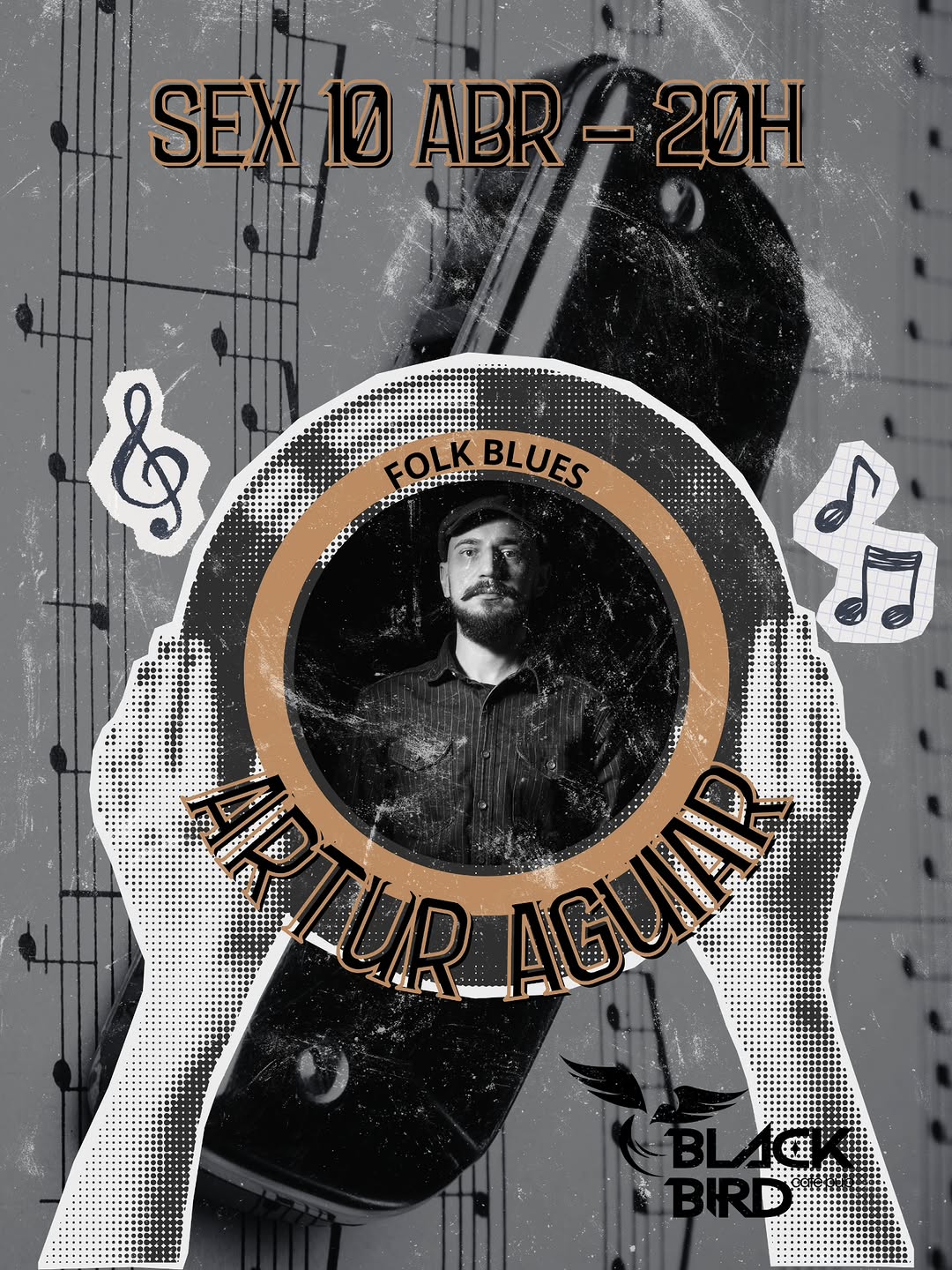 Artur Aguiar - Folk Blues no Black Bird