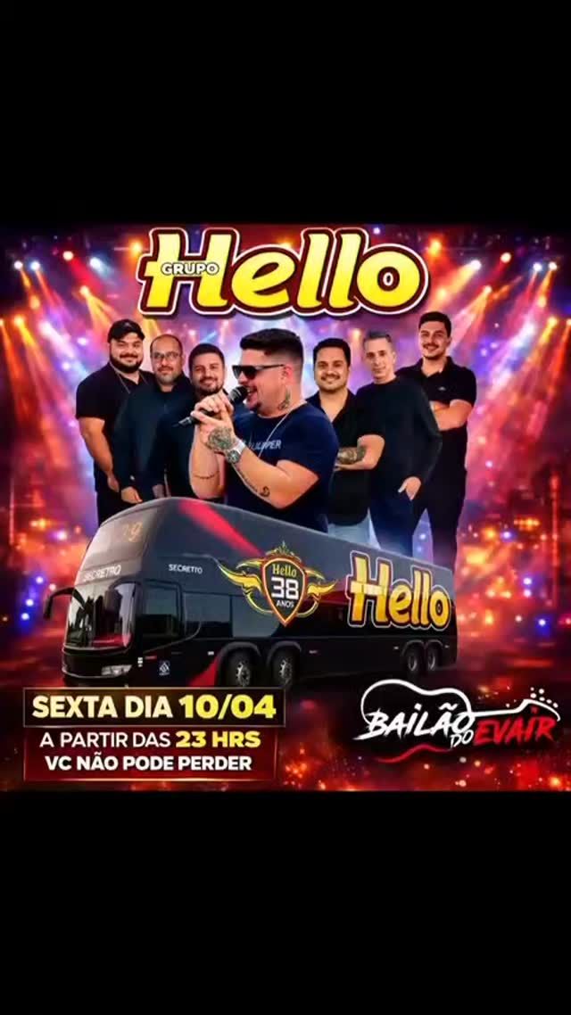 Bailão do Evair com Grupo Hello