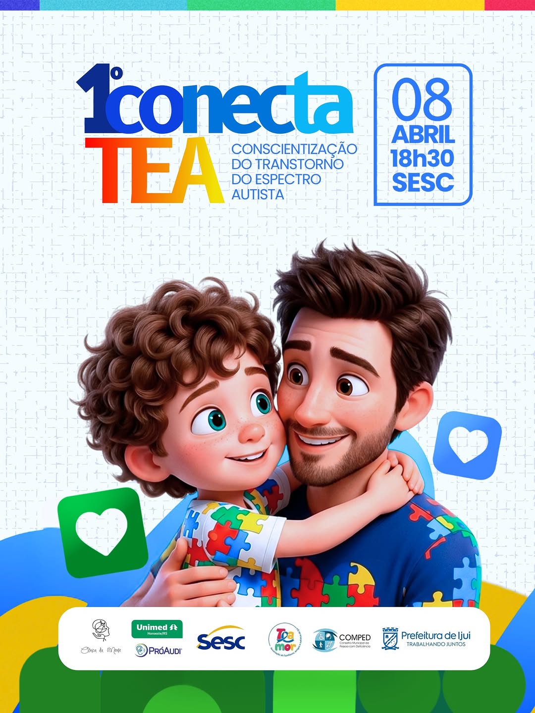 1º Conecta TEA - Conscientização do Transtorno do Espectro Autista
