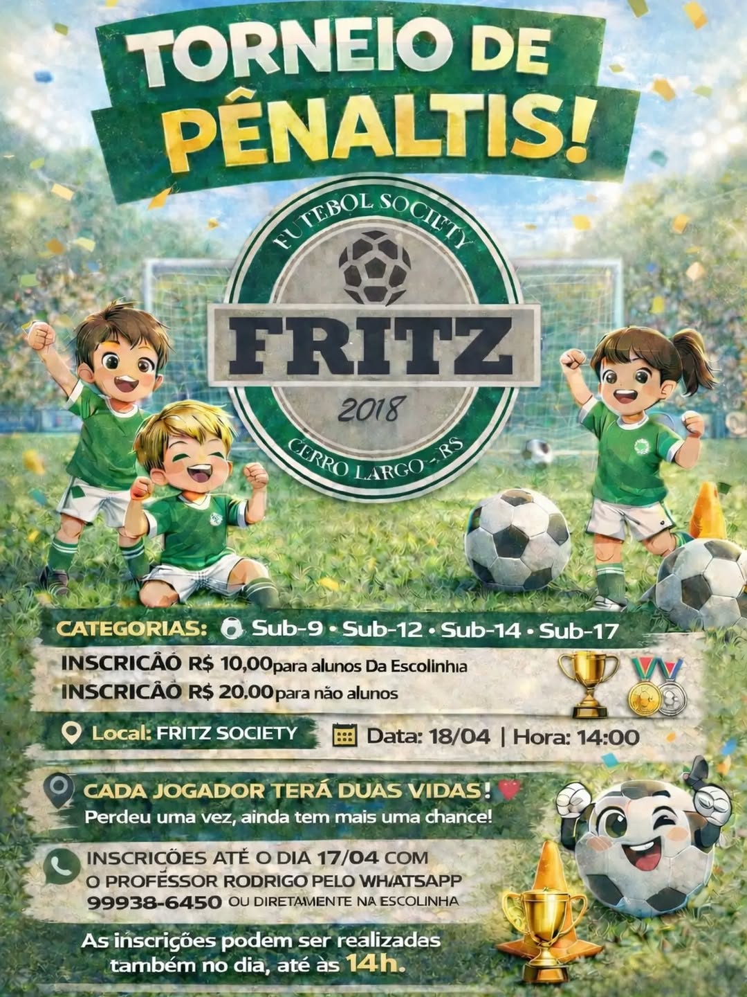 Torneio de Pênaltis - Fritz Society