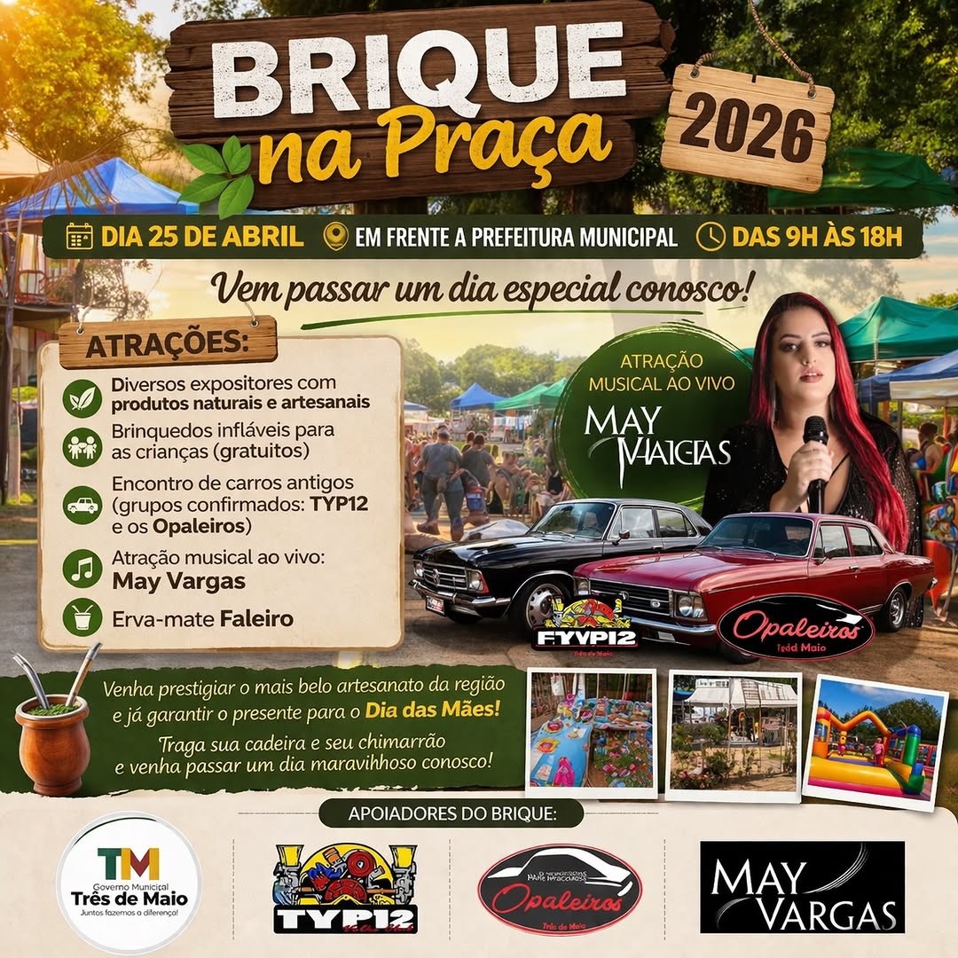 Brique na Praça 2026