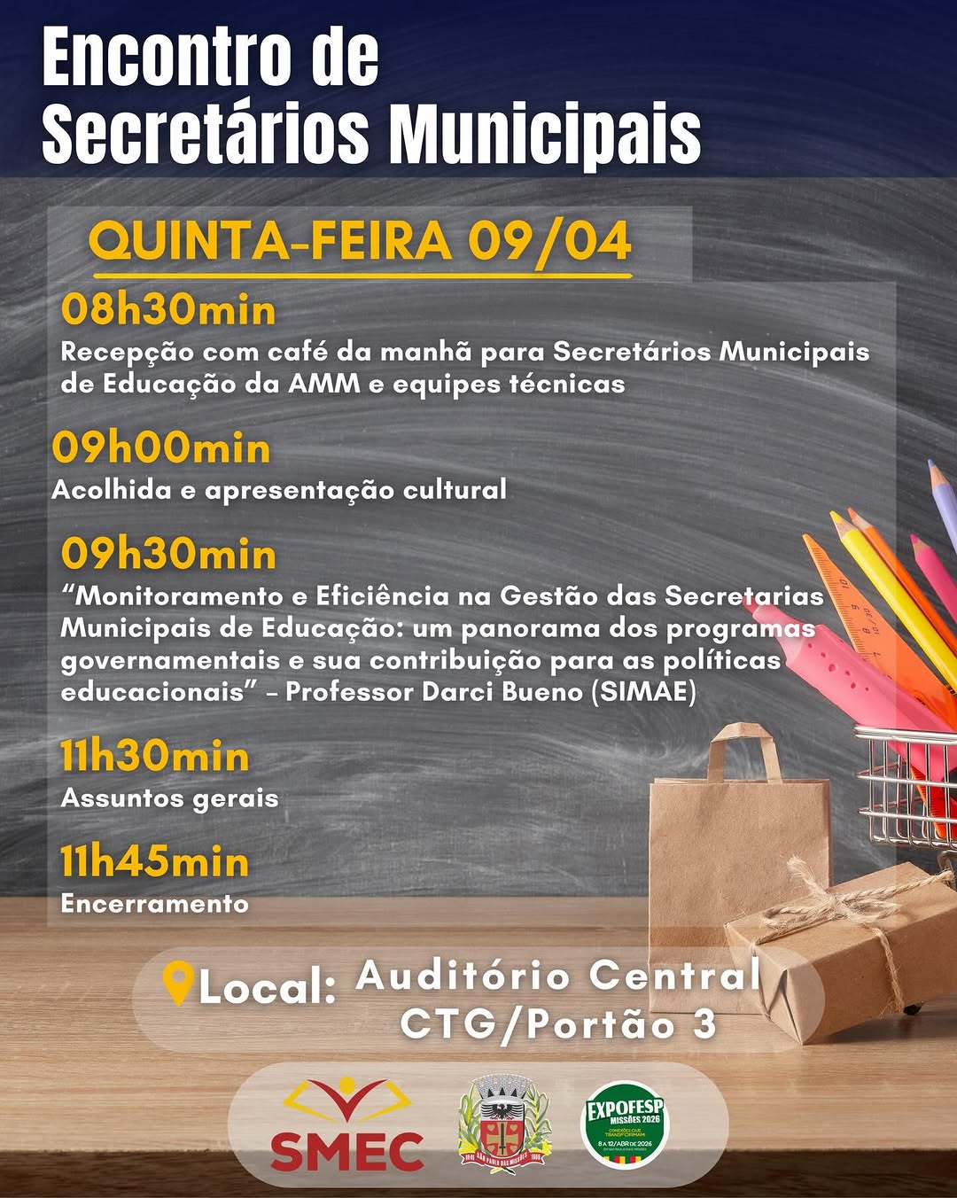 Encontro de Secretários Municipais
