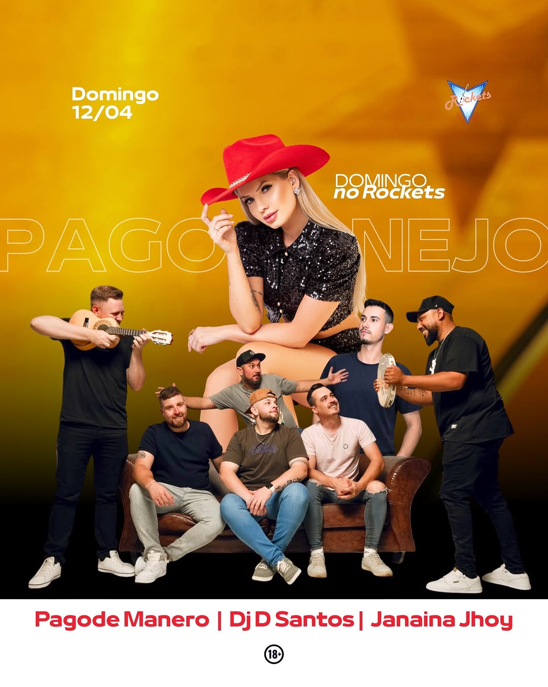 Domingo no Rockets - Pagonejo