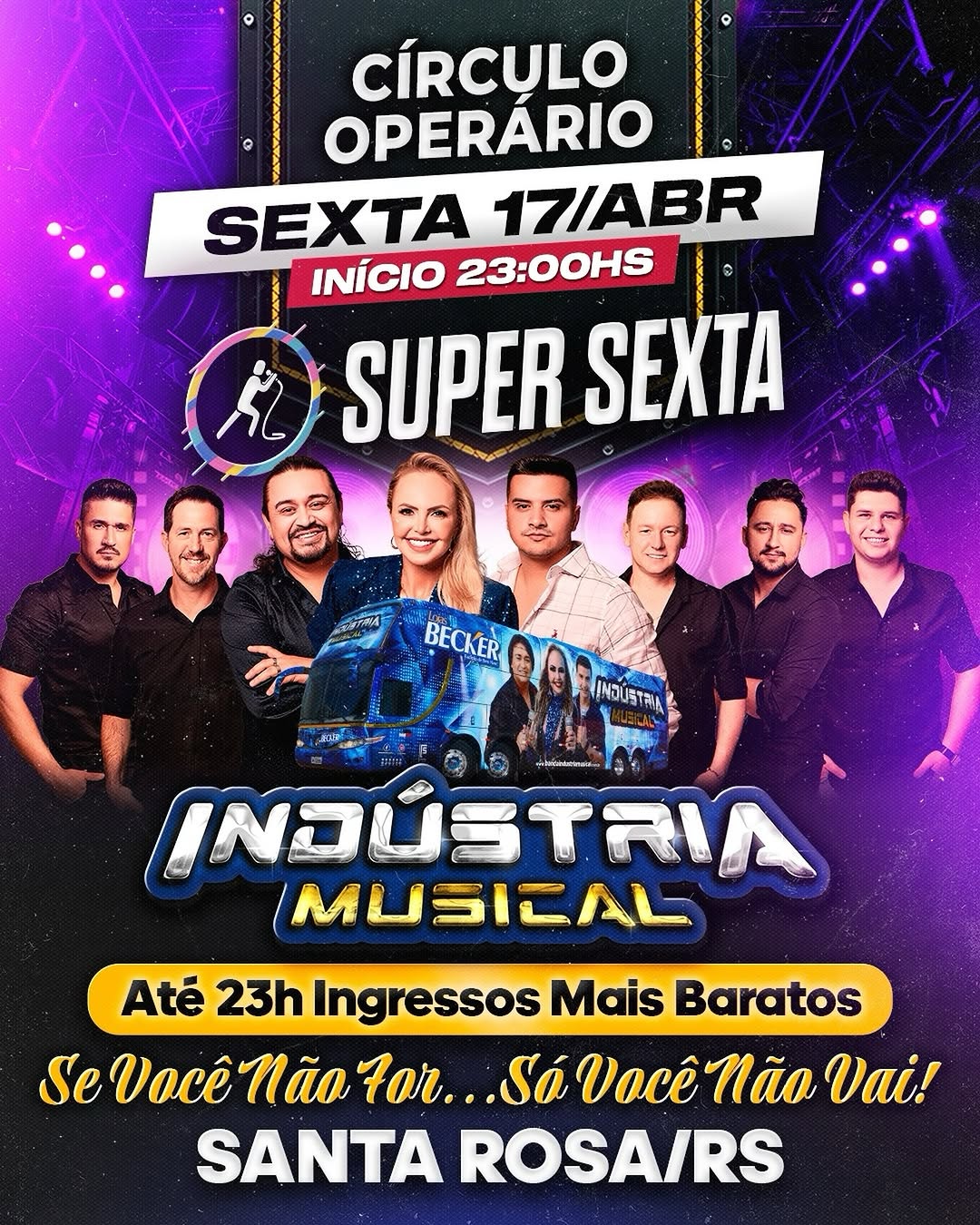 Super Sexta com Indústria Musical