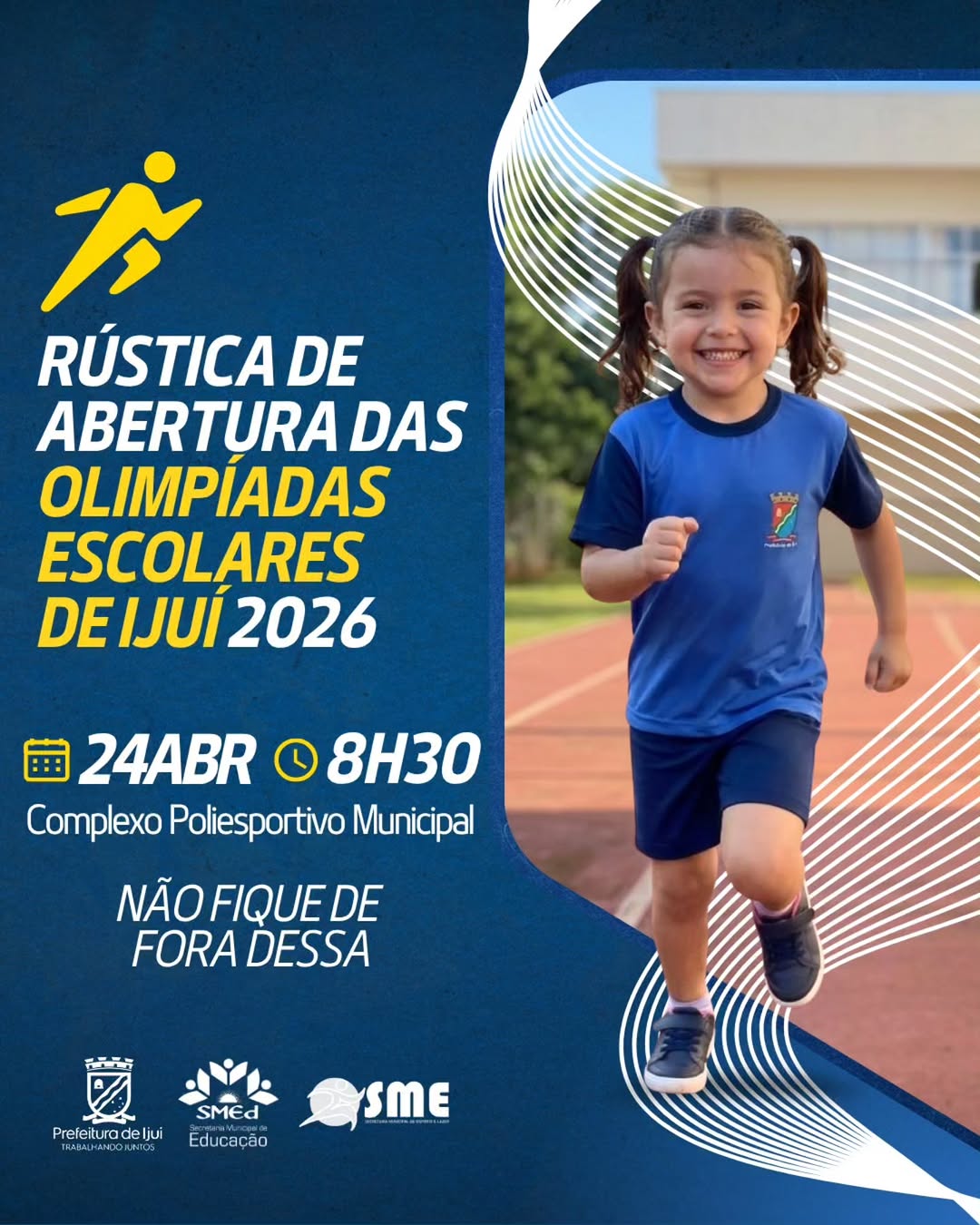 Rústica de Abertura das Olimpíadas Escolares de Ijuí 2026