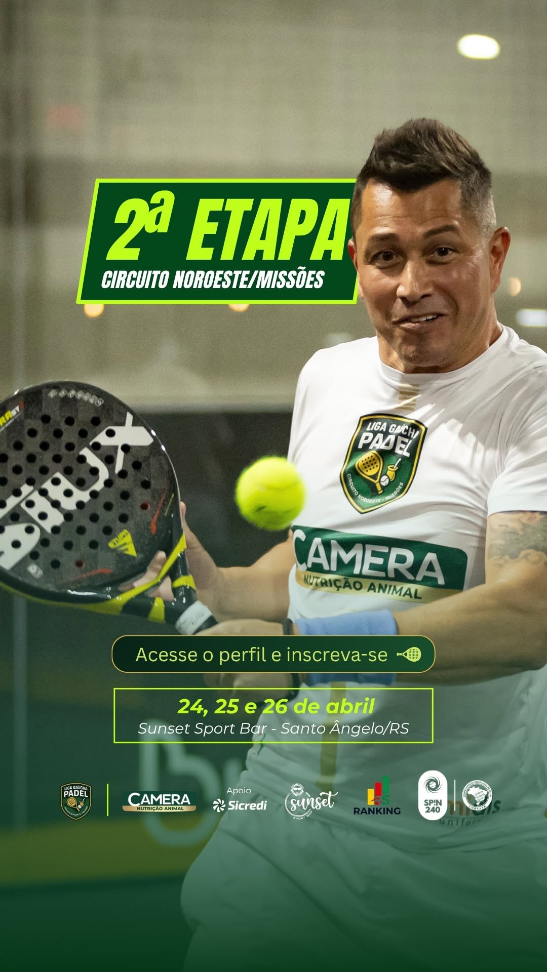 2ª Etapa - Circuito Noroeste/Missões | Liga Gaúcha de Padel (CAMERA)
