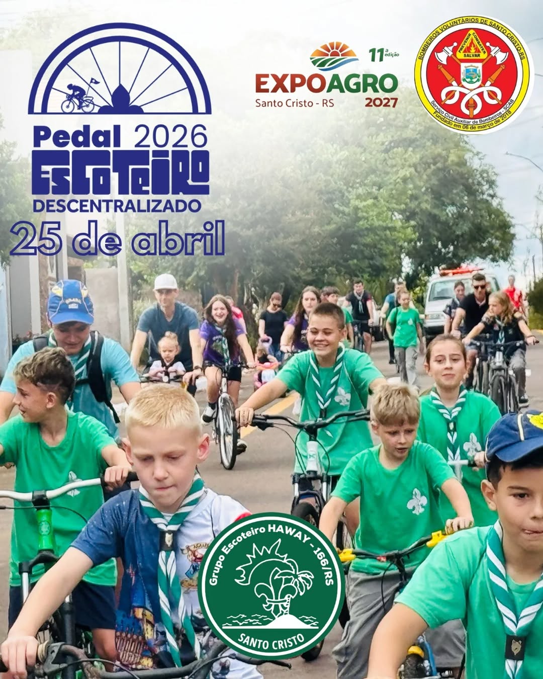 Pedal Escoteiro 2026 - Santo Cristo