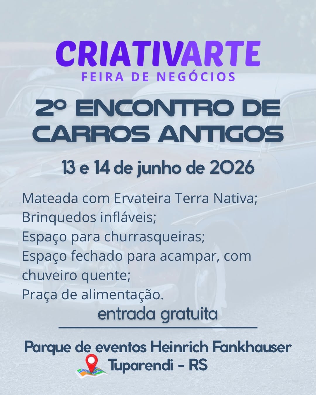 2º Encontro de Carros Antigos - Criativarte
