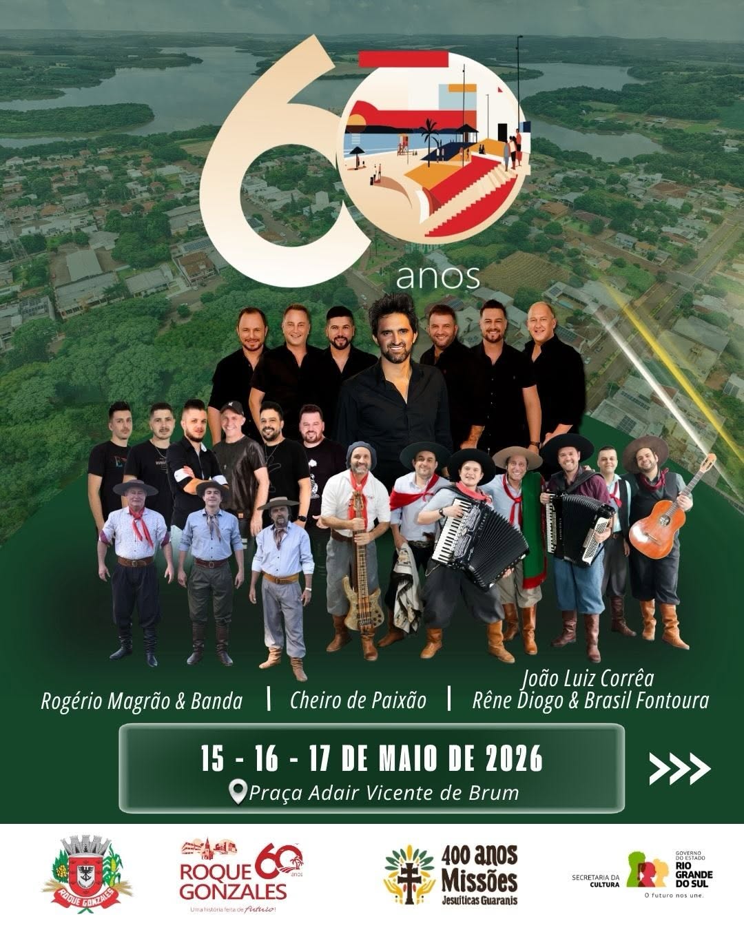 Roque Gonzales 60 Anos - Festa de Aniversário da Cidade