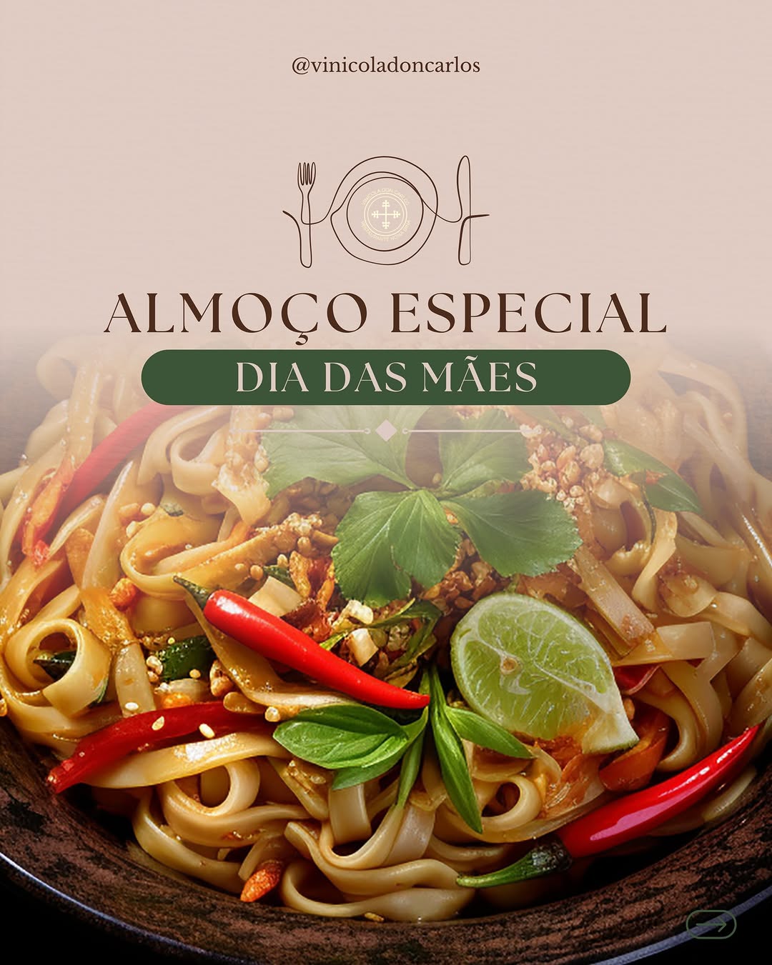 Almoço Especial Dia das Mães - Vinícola Don Carlos