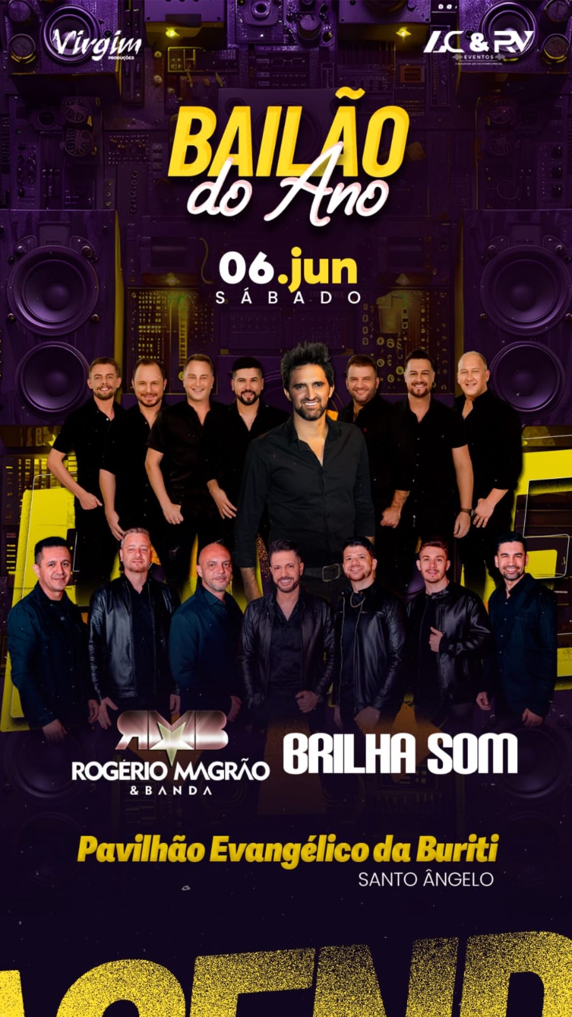 Bailão do Ano - Rogério Magrão & Banda / Brilha Som