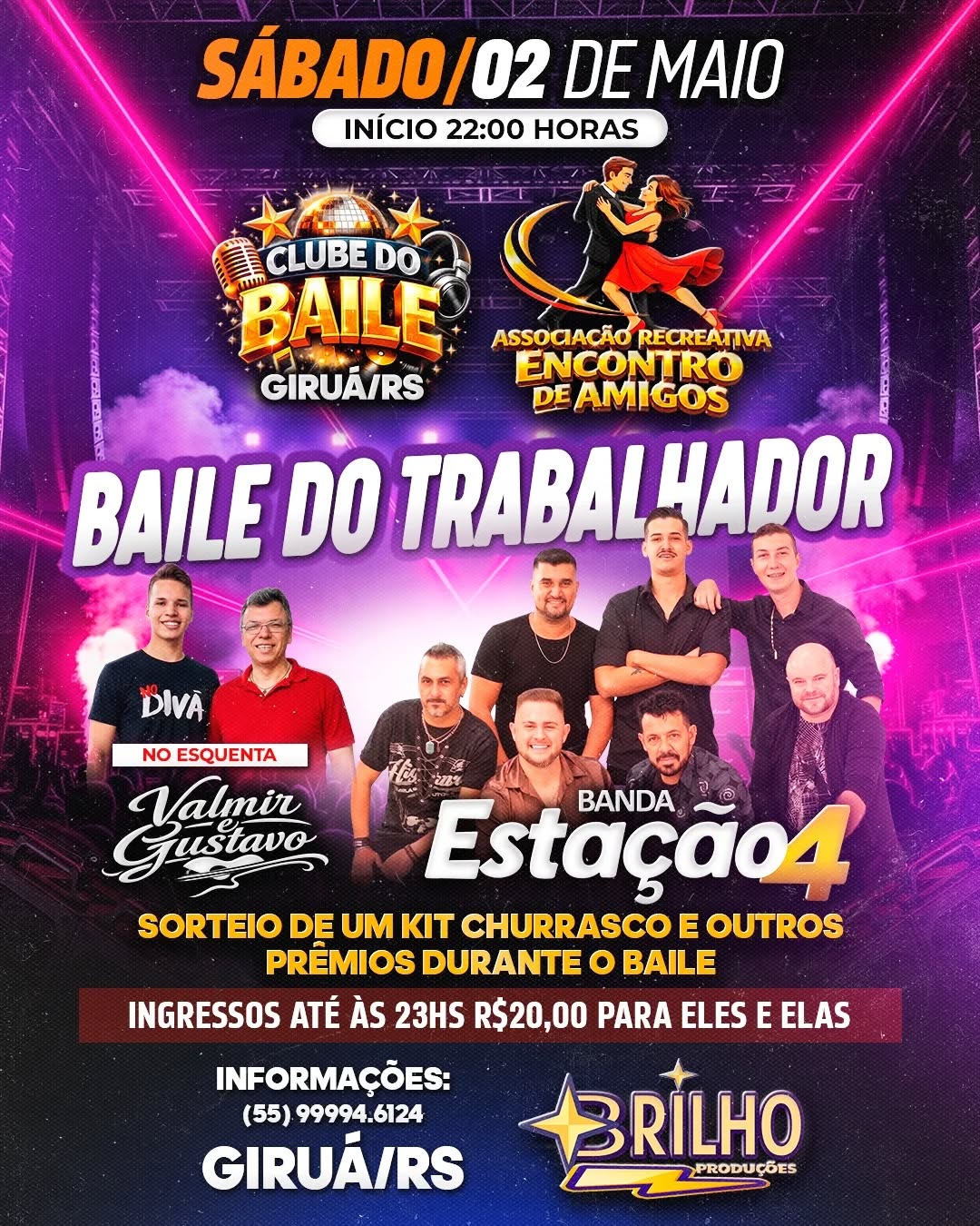 Baile do Trabalhador - Giruá/RS