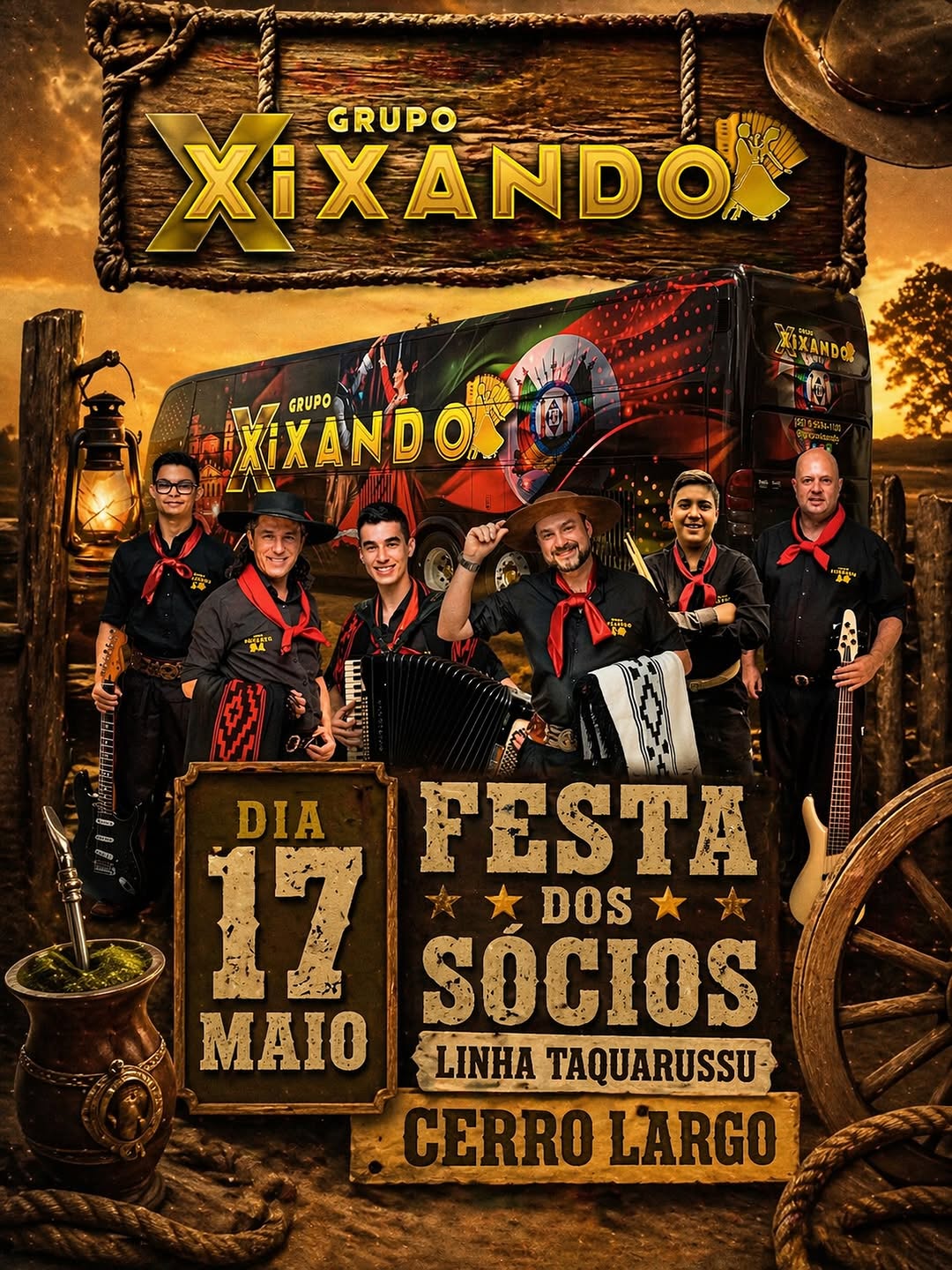 Festa dos Sócios - Linha Taquarussu