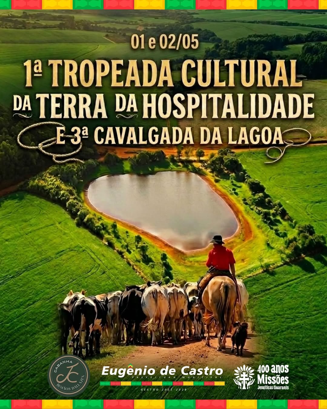 1ª Tropeada Cultural da Terra da Hospitalidade e 3ª Cavalgada da Lagoa