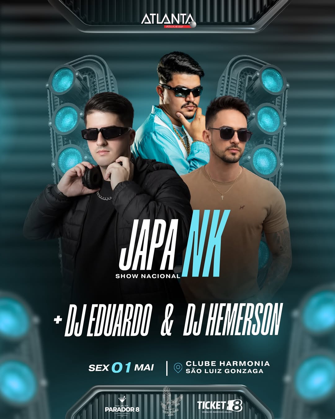 Japa NK - Show Nacional com DJ Eduardo & DJ Hemerson