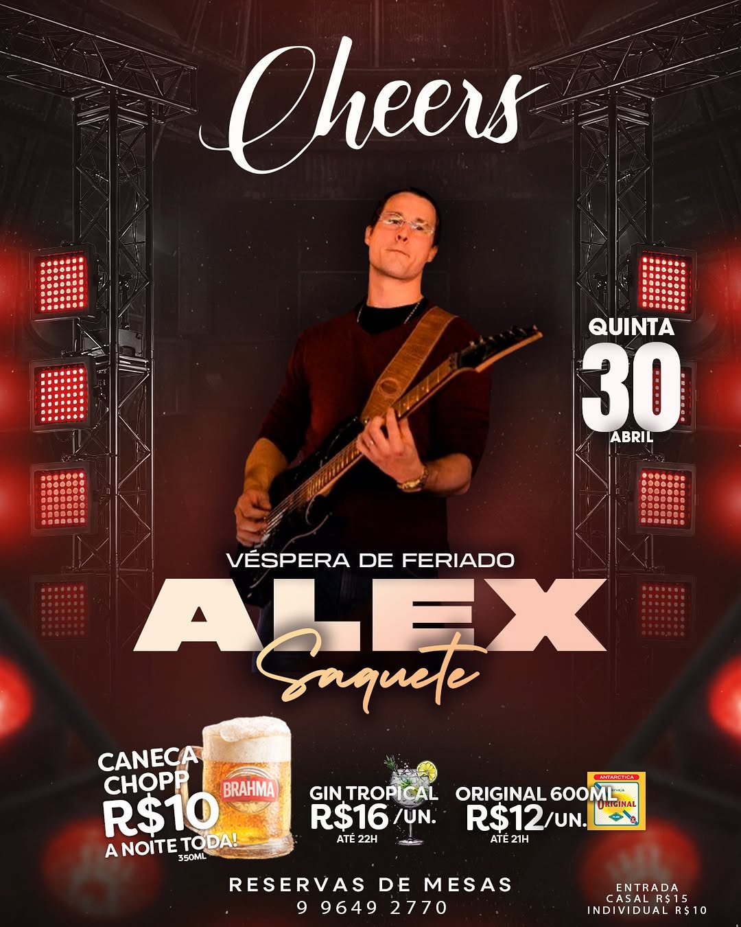 Alex Saquete - Véspera de Feriado no Cheers