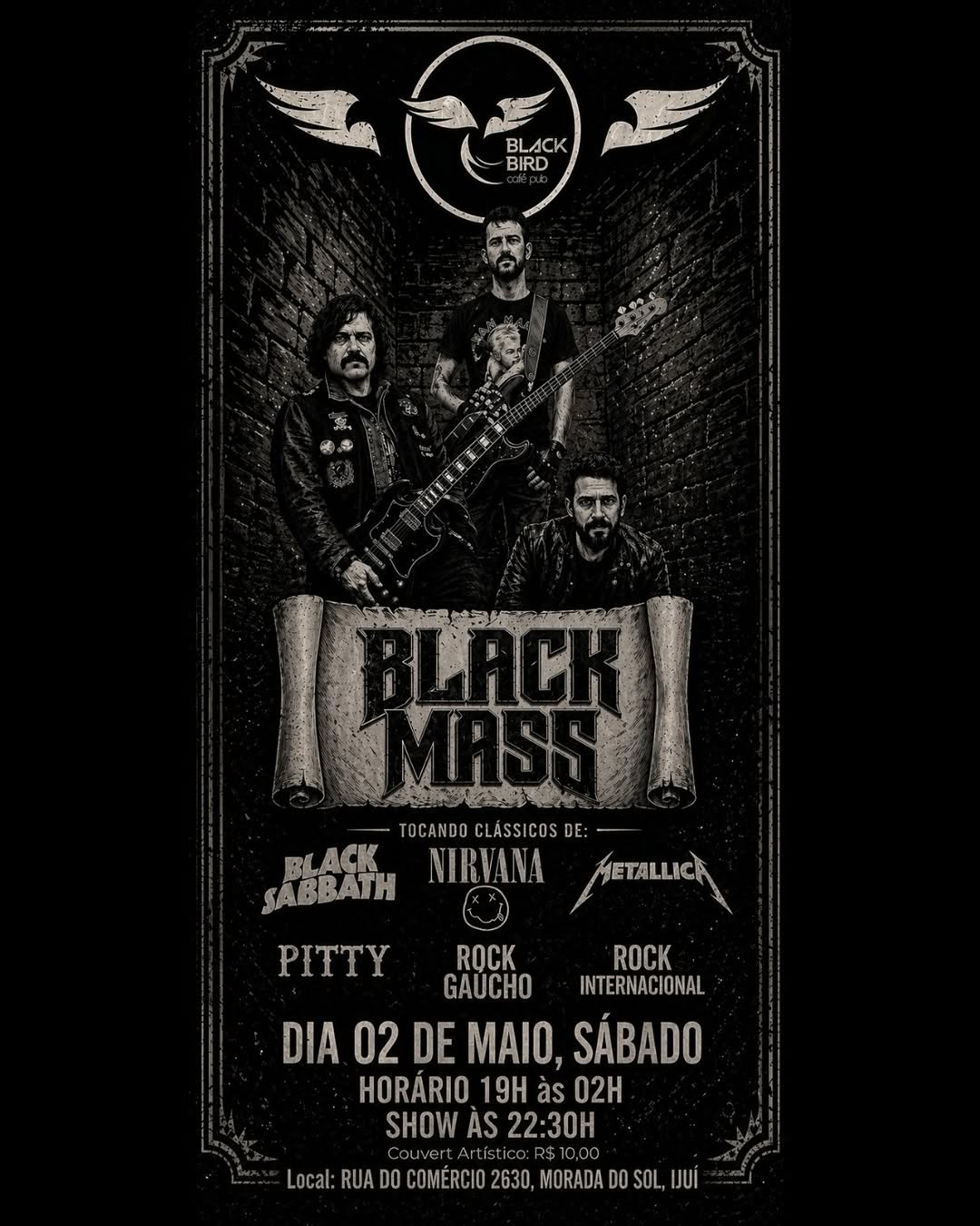 Black Mass - Black Bird Café Pub