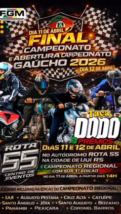 Final Campeonato Gaúcho de Arrancada 2025 e Abertura Gaúcho 2026 - Taça Dodo