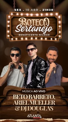 Boteco Sertanejo (Beneficente Nilmar)